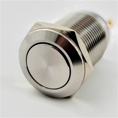 12mm Anti Vandal Momentary Stainless Switch