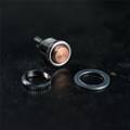 8mm Aluminum/Copper Momentary Switch
