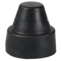 Black rubber switch boot