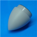 Bullet Shaped White shouldered 7/8" thin walled blade tip with reflective disc